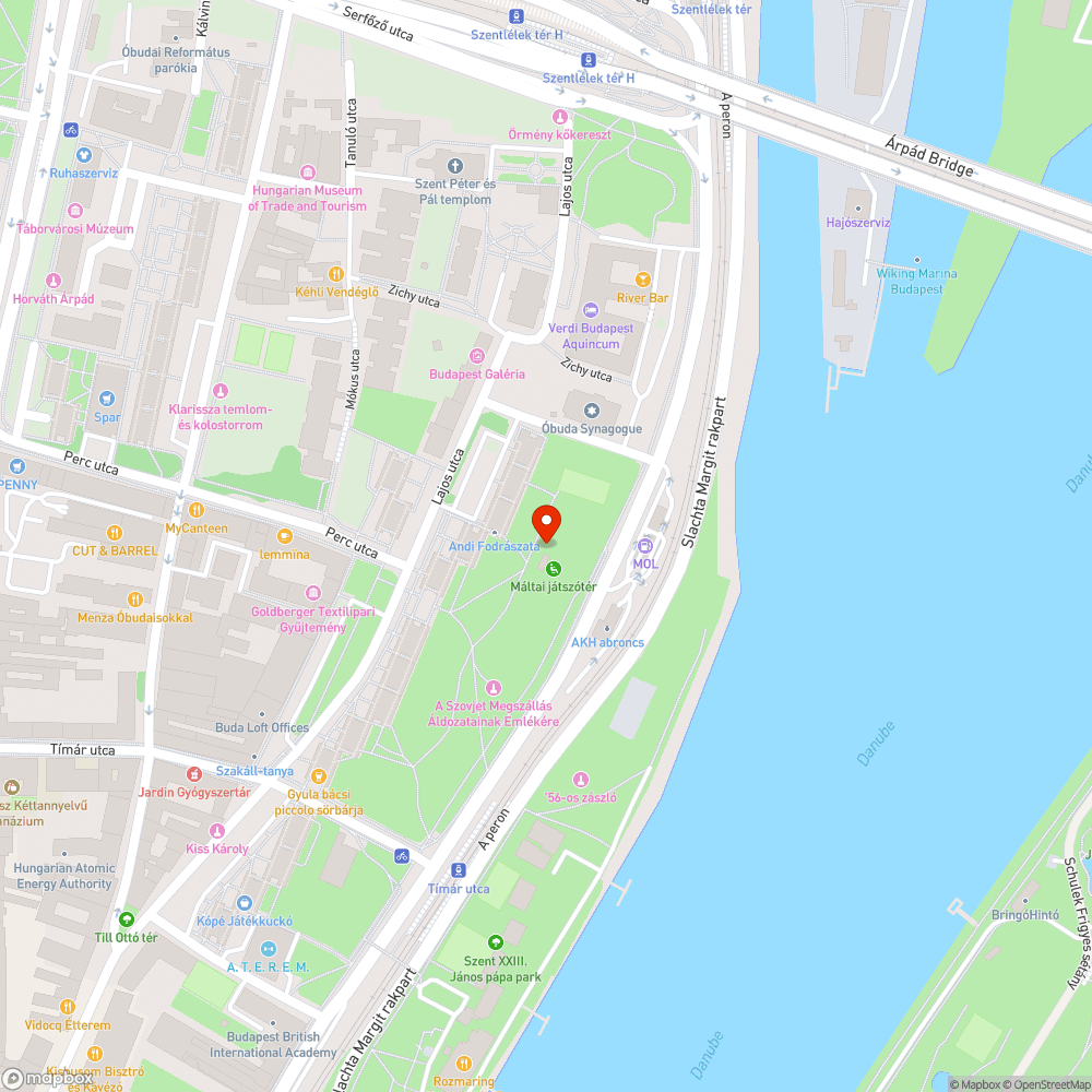 Lajos utcai Máltai játszótér világítása bejelentés helye