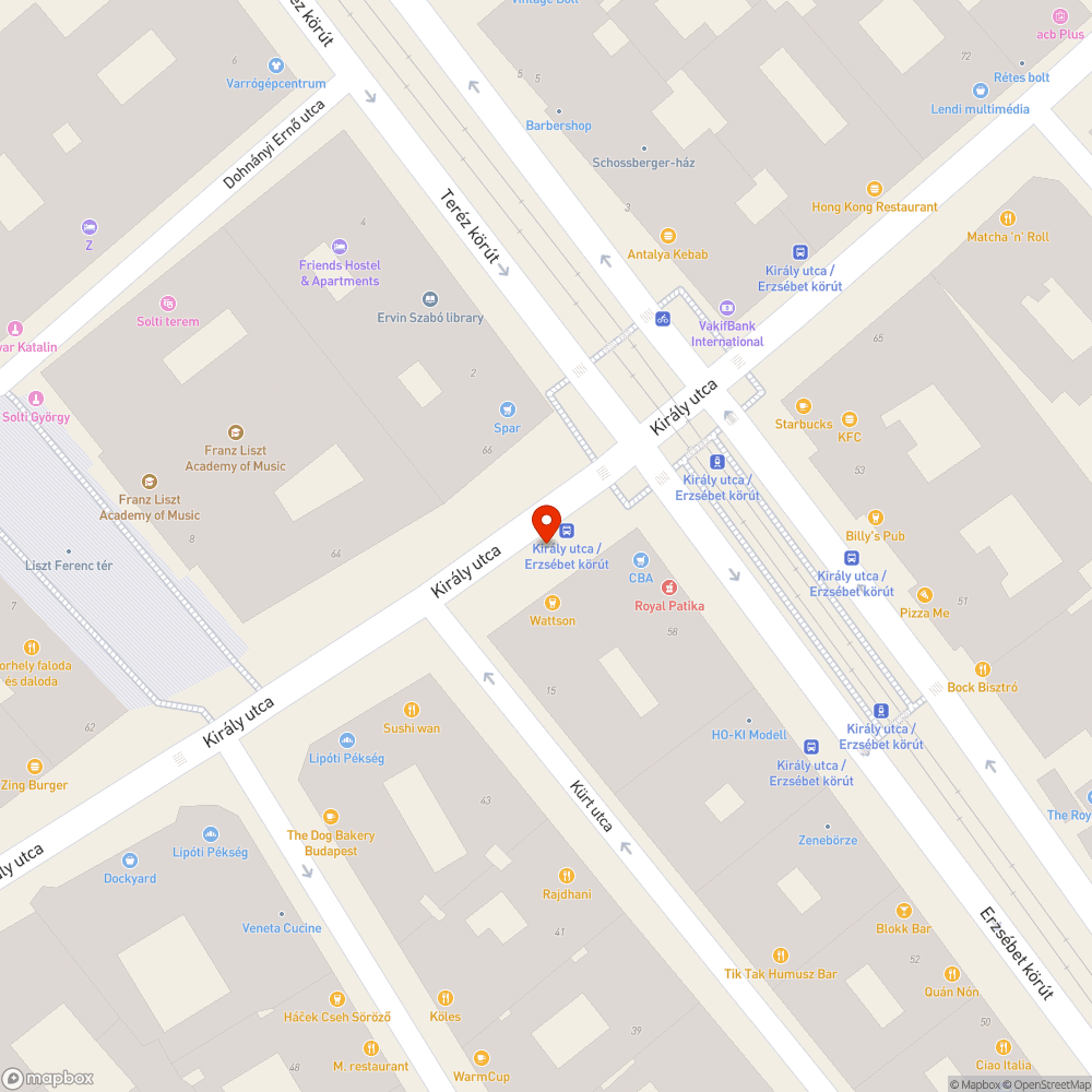 Trolibusz megállóhely útburkolati probléma bejelentés helye