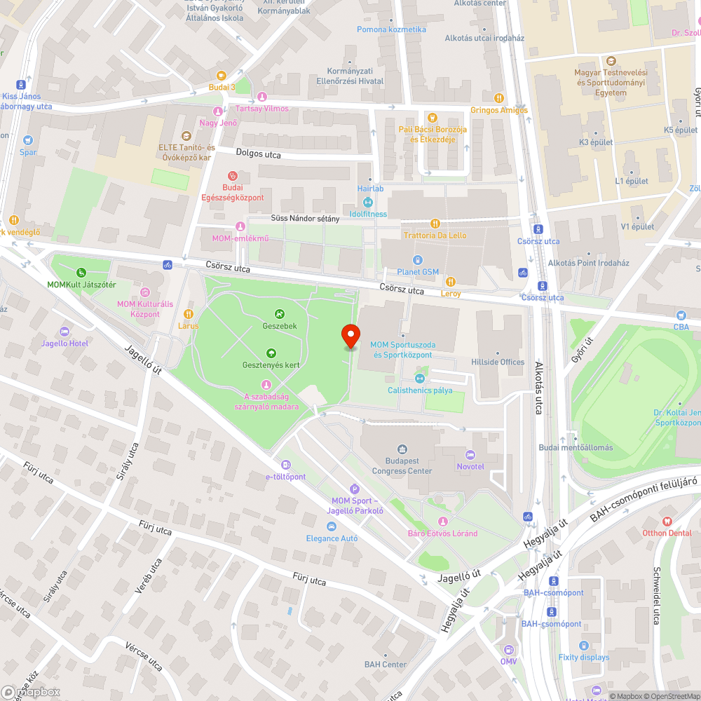 Nem világít bejelentés helye