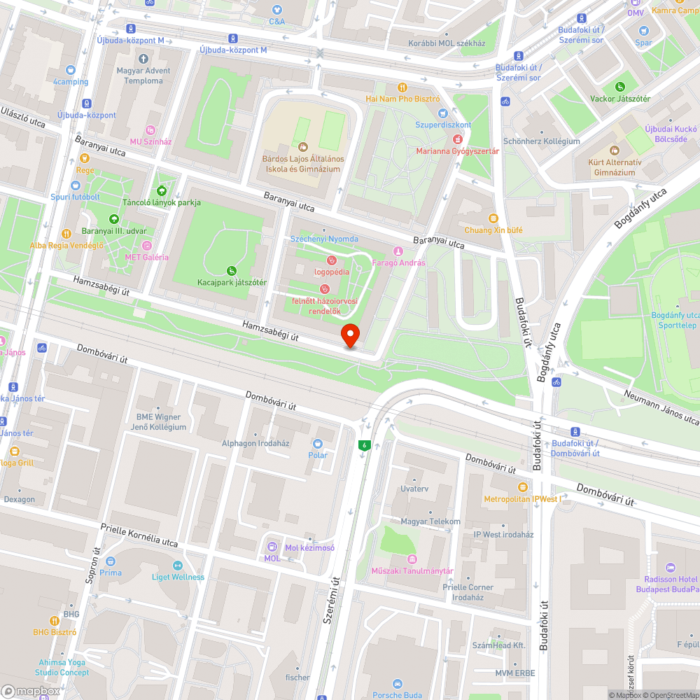 Vak sötétség a térkövezett kerékpárúton bejelentés helye