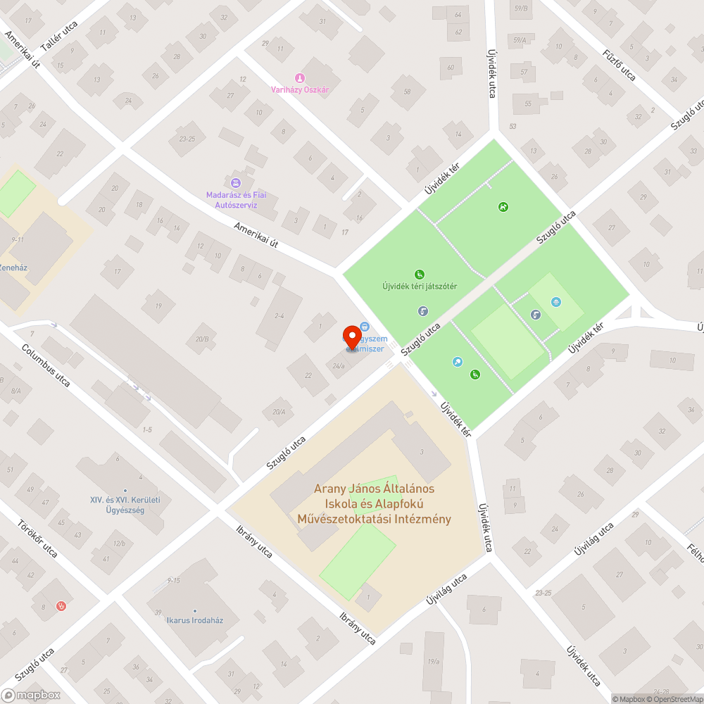 Eltűnt kupakkapocs bejelentés helye