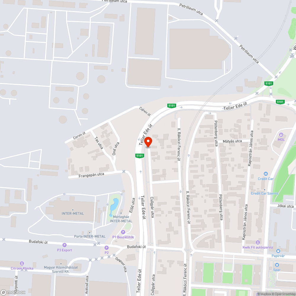 Kerékpárútra nőtt és ráhajló növények bejelentés helye