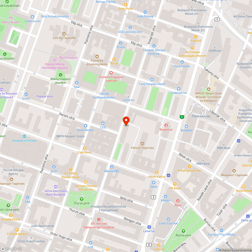 Nem megfelelően rögzített tábla bejelentés helye