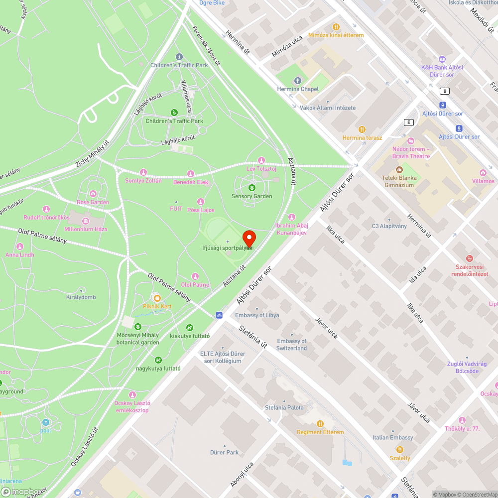 Hibás lefolyó bejelentés helye