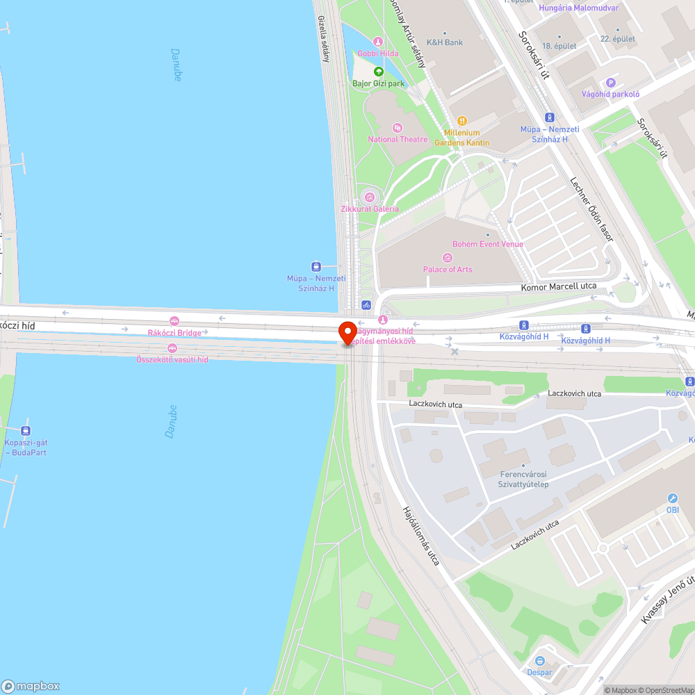 Elzárt közterület bejelentés helye