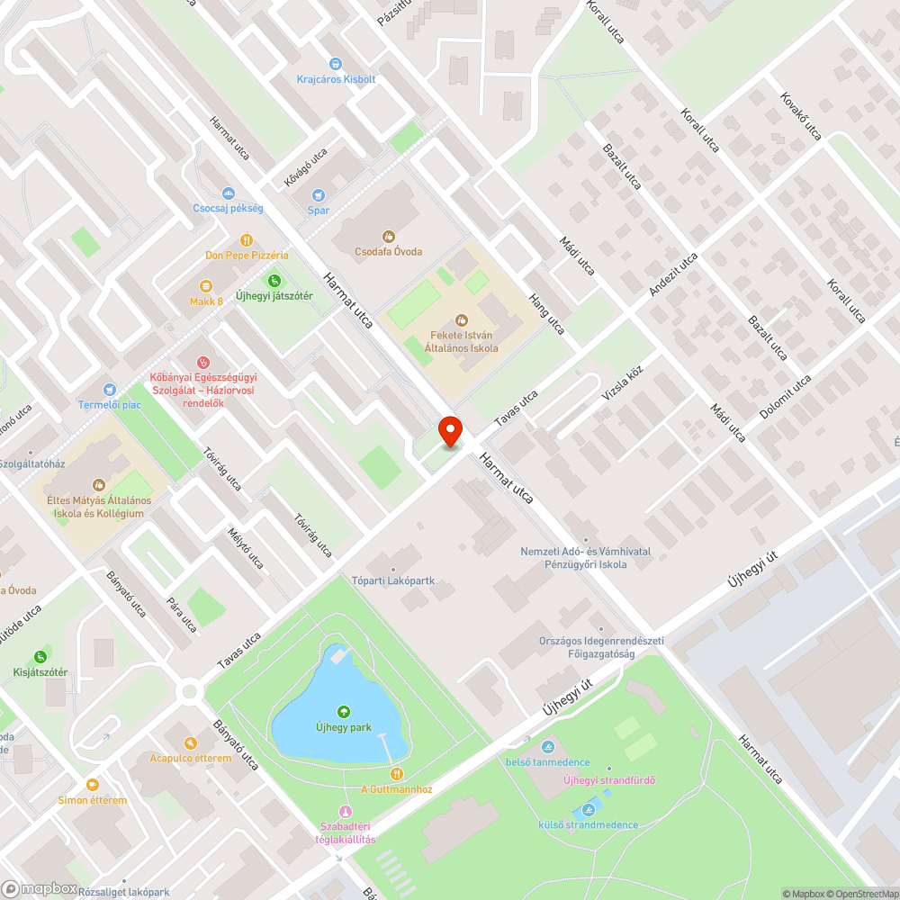 Újabb rosszállapotú járda bejelentés helye