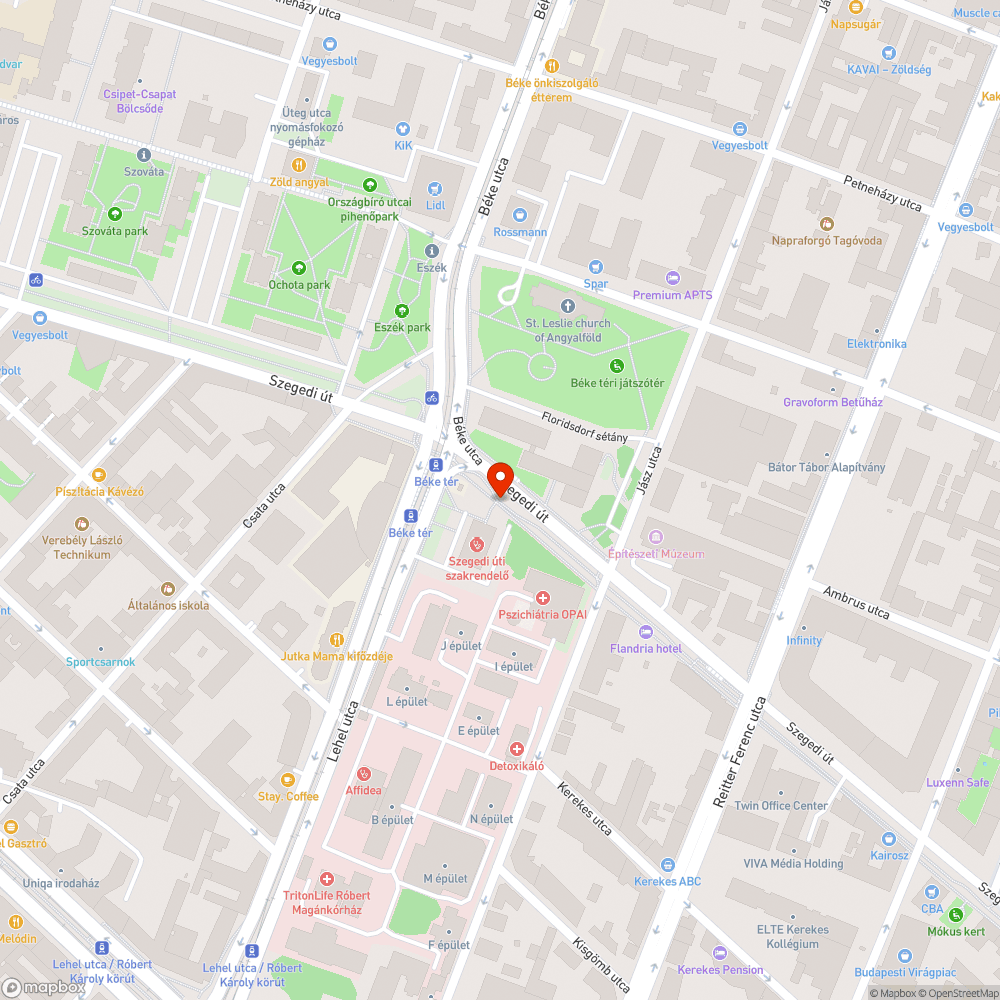 Szegély probléma a buszmegállóban bejelentés helye