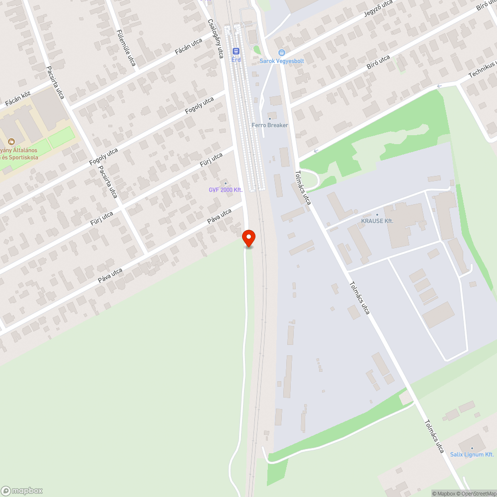 Szántóföld mellett elhagyott autó bejelentés helye