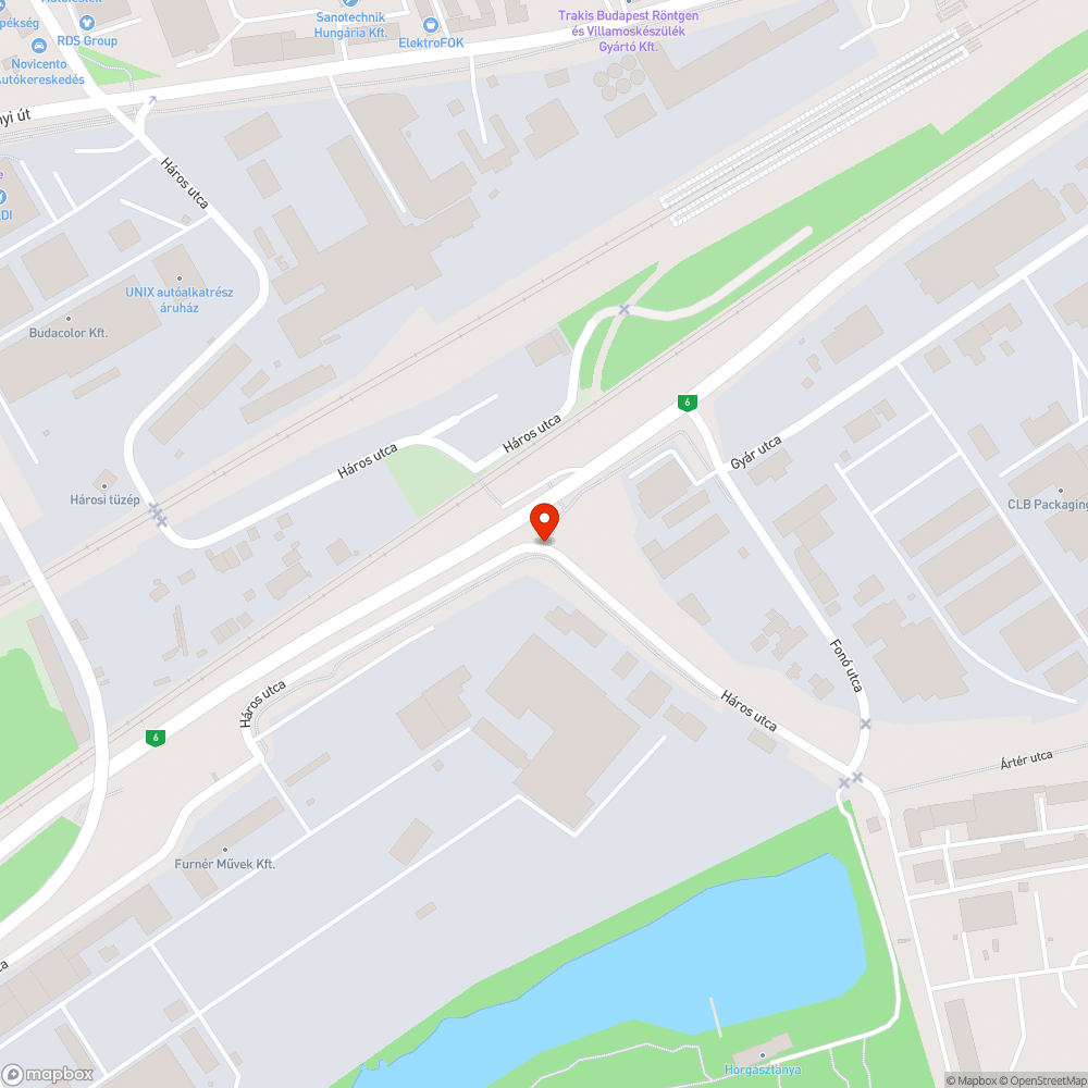 szeméthalom a Háros utca kanyarulatánál bejelentés helye