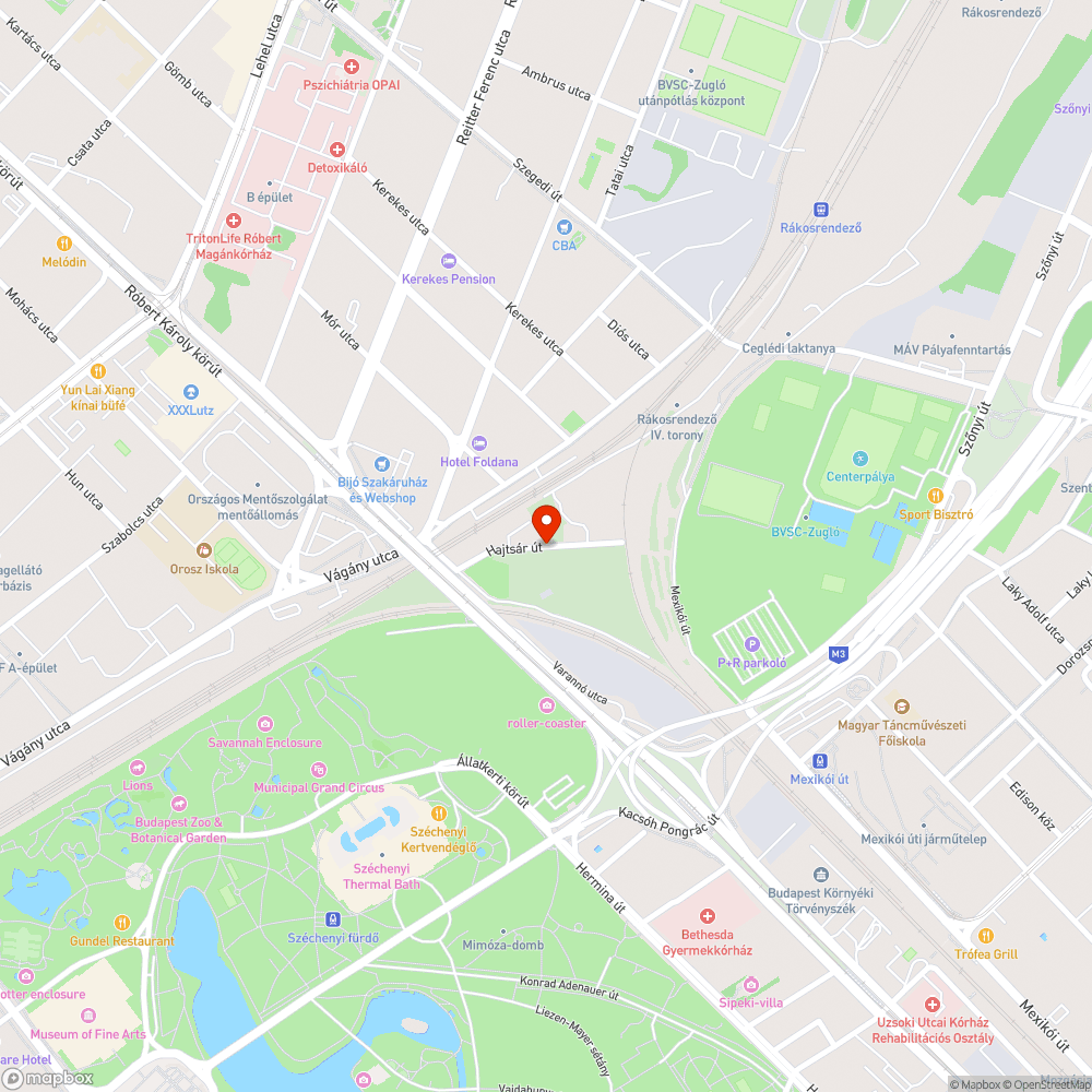 Hatalmas szemétlerakó a Hajtsár út mellett bejelentés helye