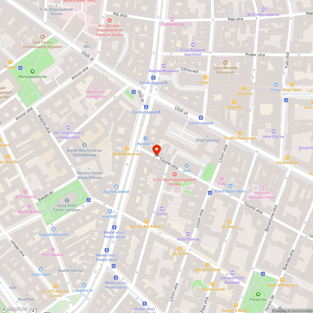 Nincs világítás bejelentés helye