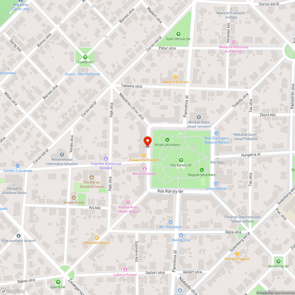 Kidőlt játék bejelentés helye