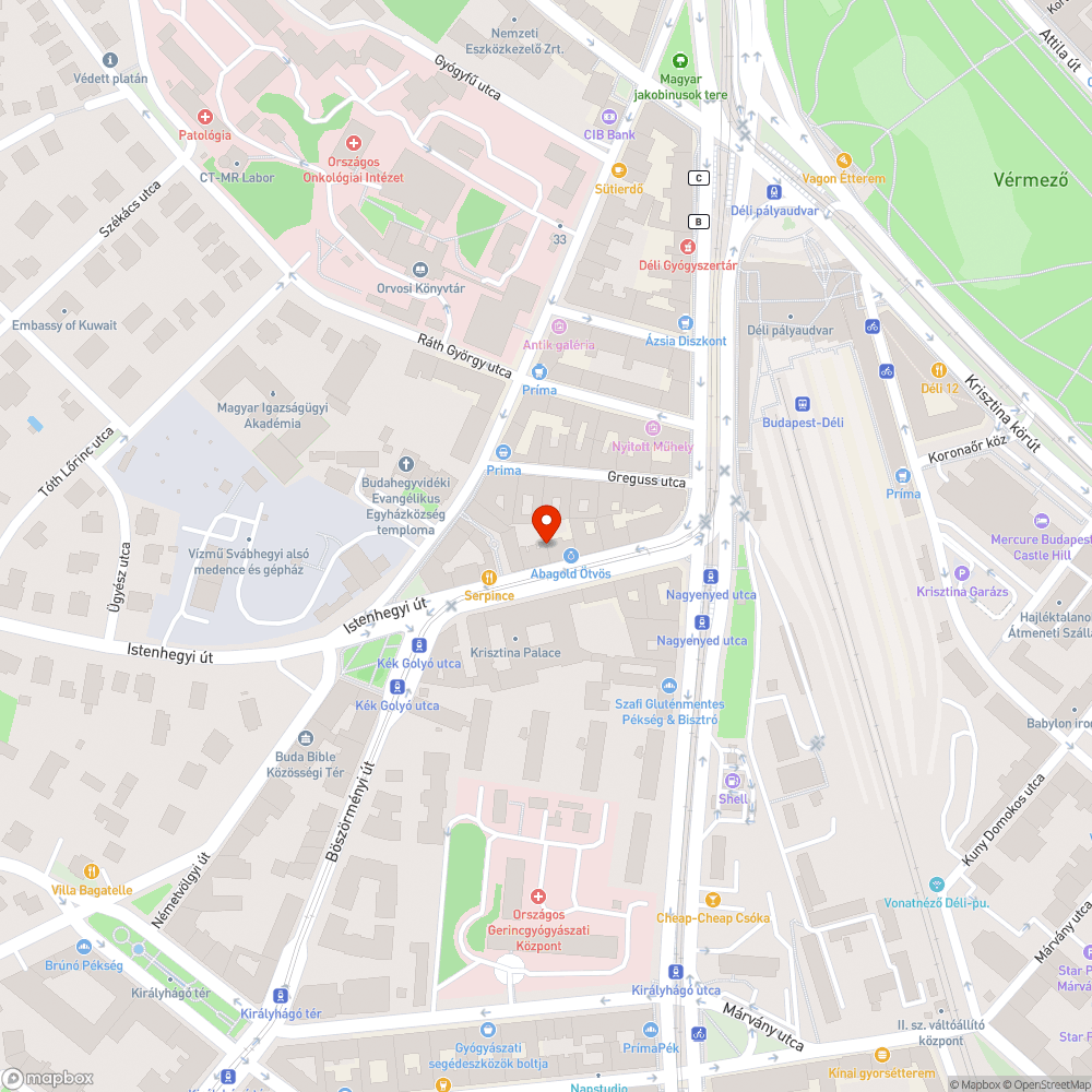 Sérült keret bejelentés helye