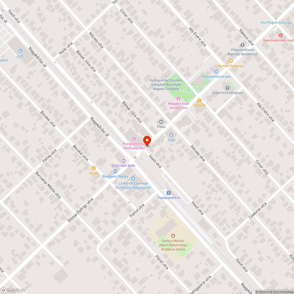 Gyalogos átkelőhely tábla bejelentés helye