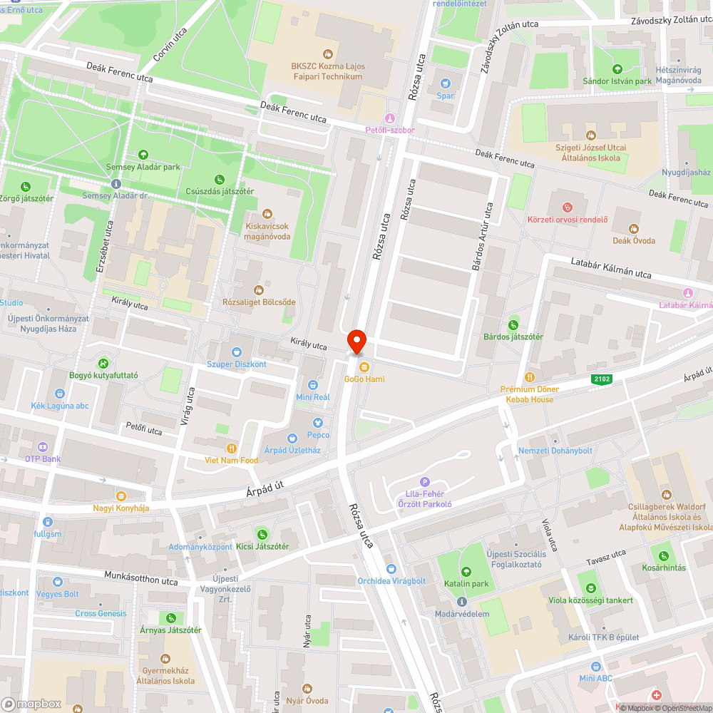 Nehezen észrevehető lámpa bejelentés helye