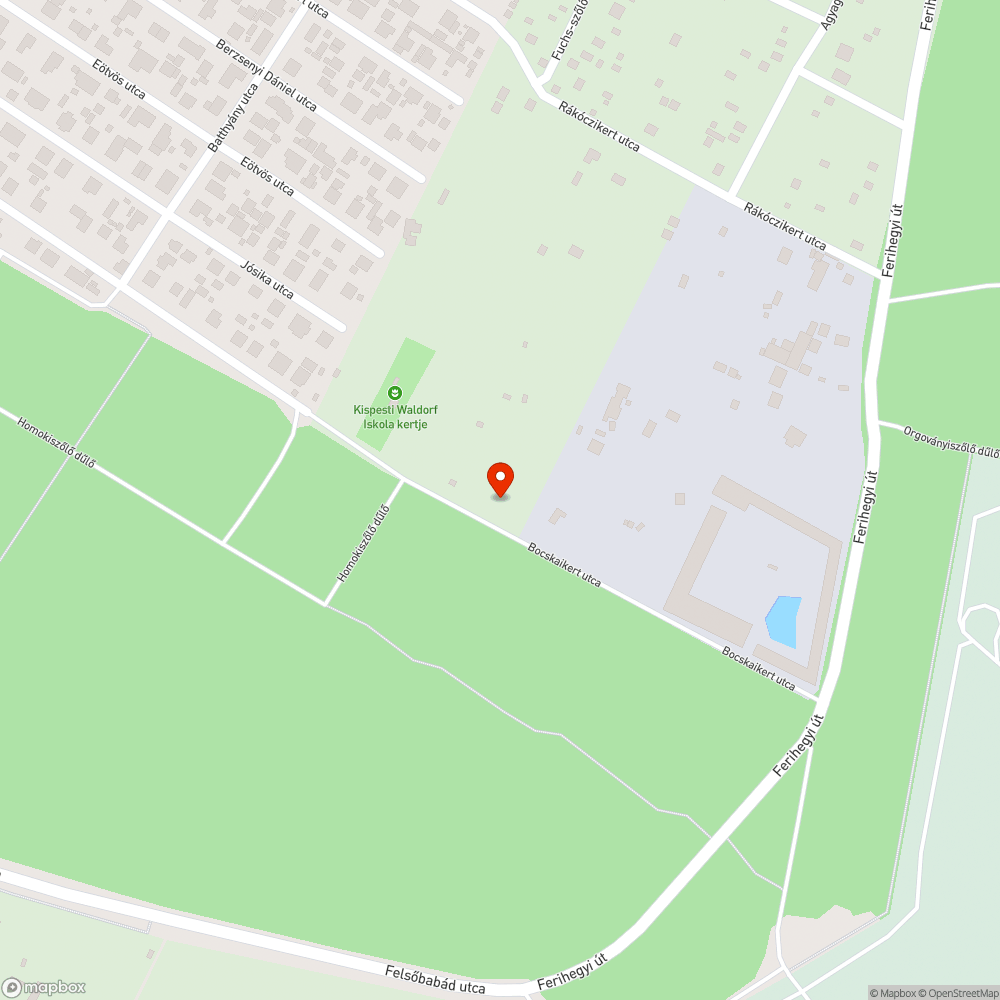 Hulladékdomb bejelentés helye