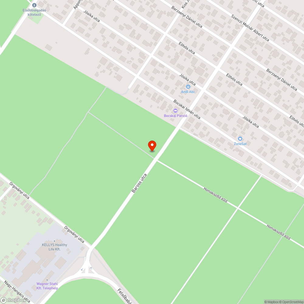 Útmenti lerakott szemét bejelentés helye