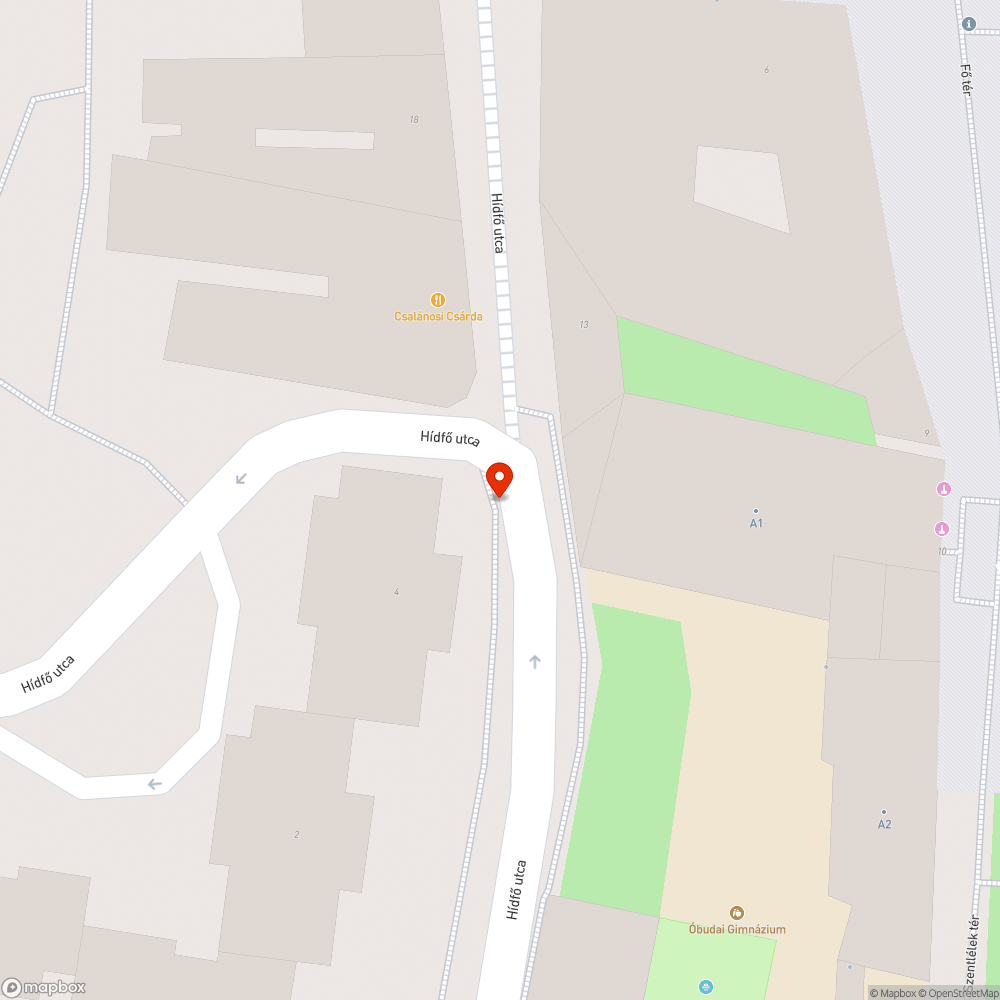 Hiiányzó kiegészítő tábla bejelentés helye