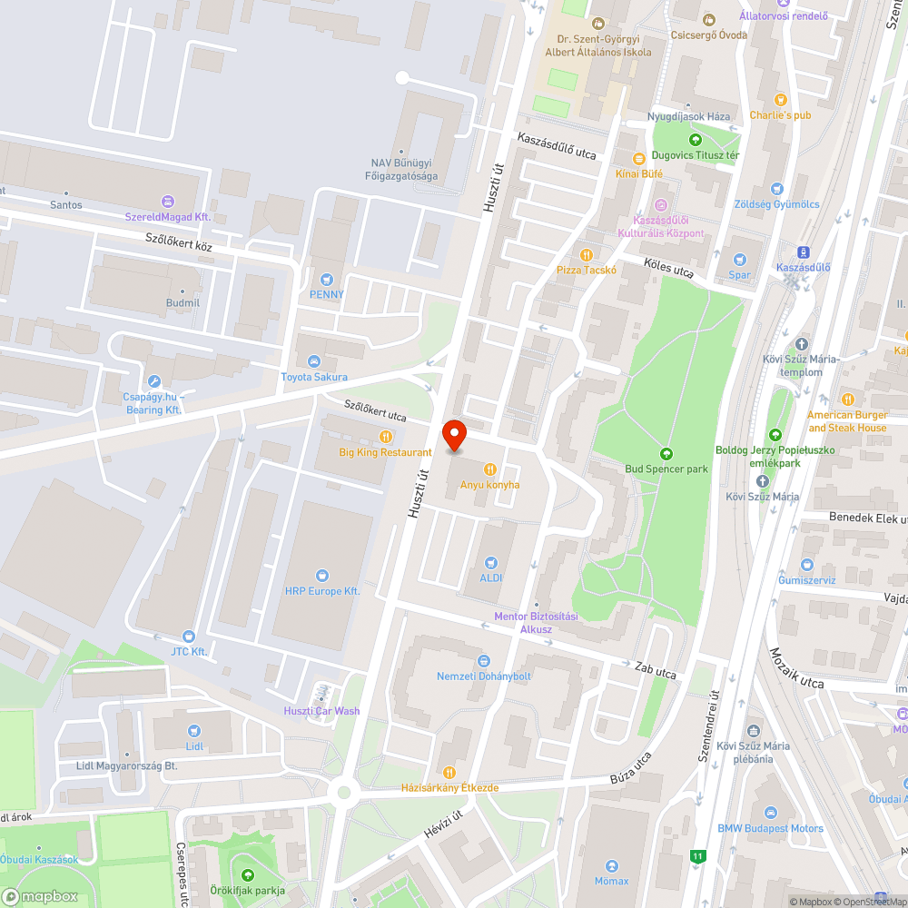 Szeméthalom bejelentés helye