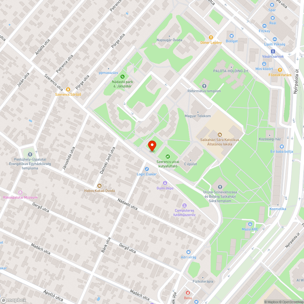 Nem világít a lámpa a játszótér mellett bejelentés helye