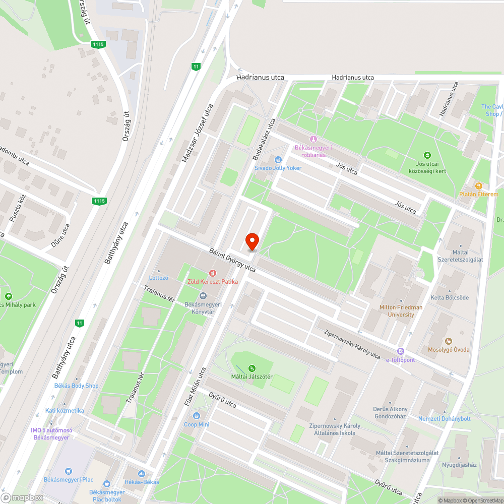 Kivont gépjármű bejelentés helye