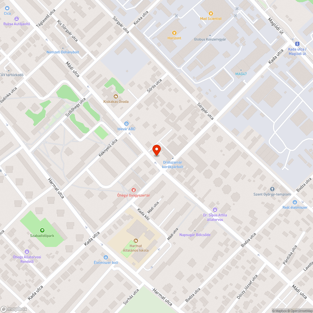 Nem világít bejelentés helye