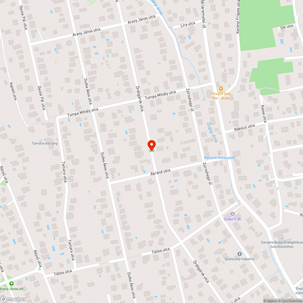 Balesetveszélyes kátyú bejelentés helye