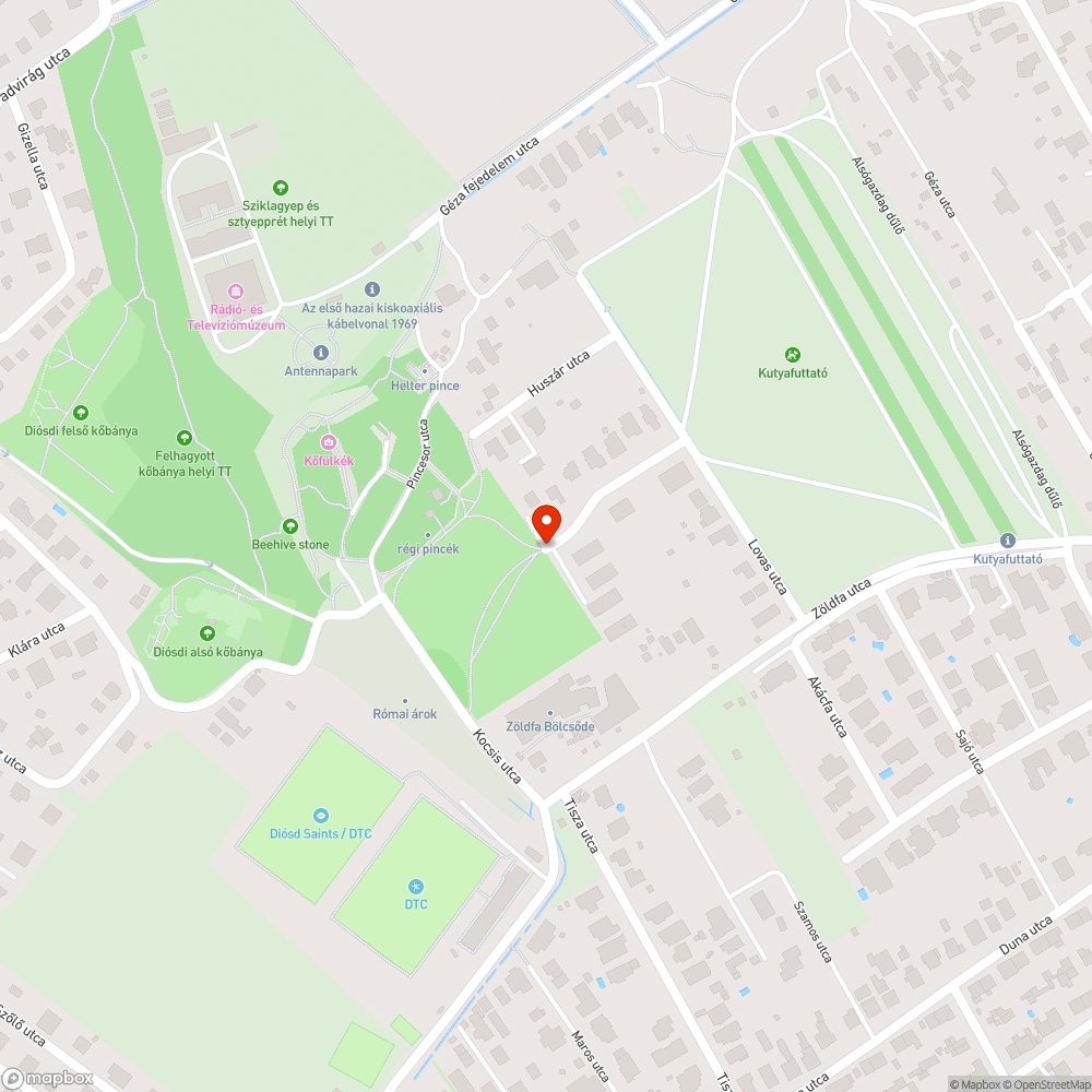 Illegális útlezárás bejelentés helye