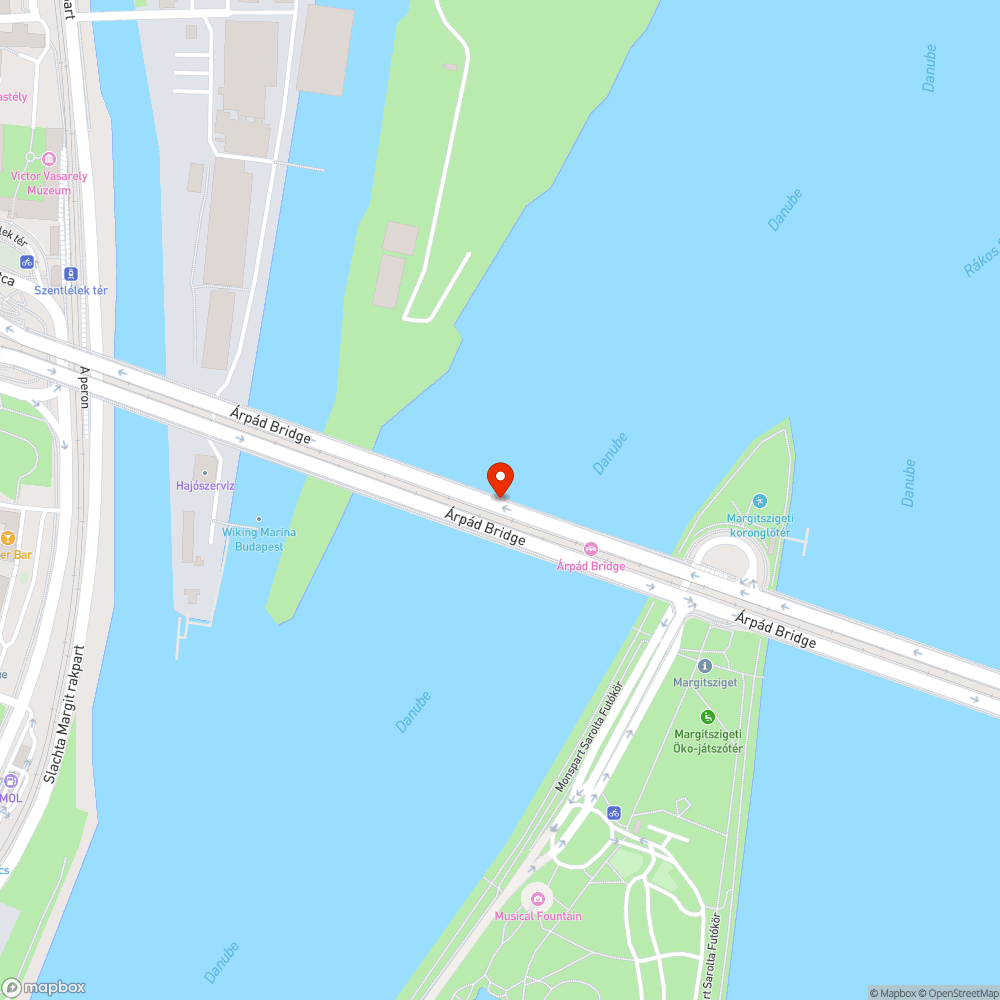 Ló ürülék az Árpád hídon bejelentés helye