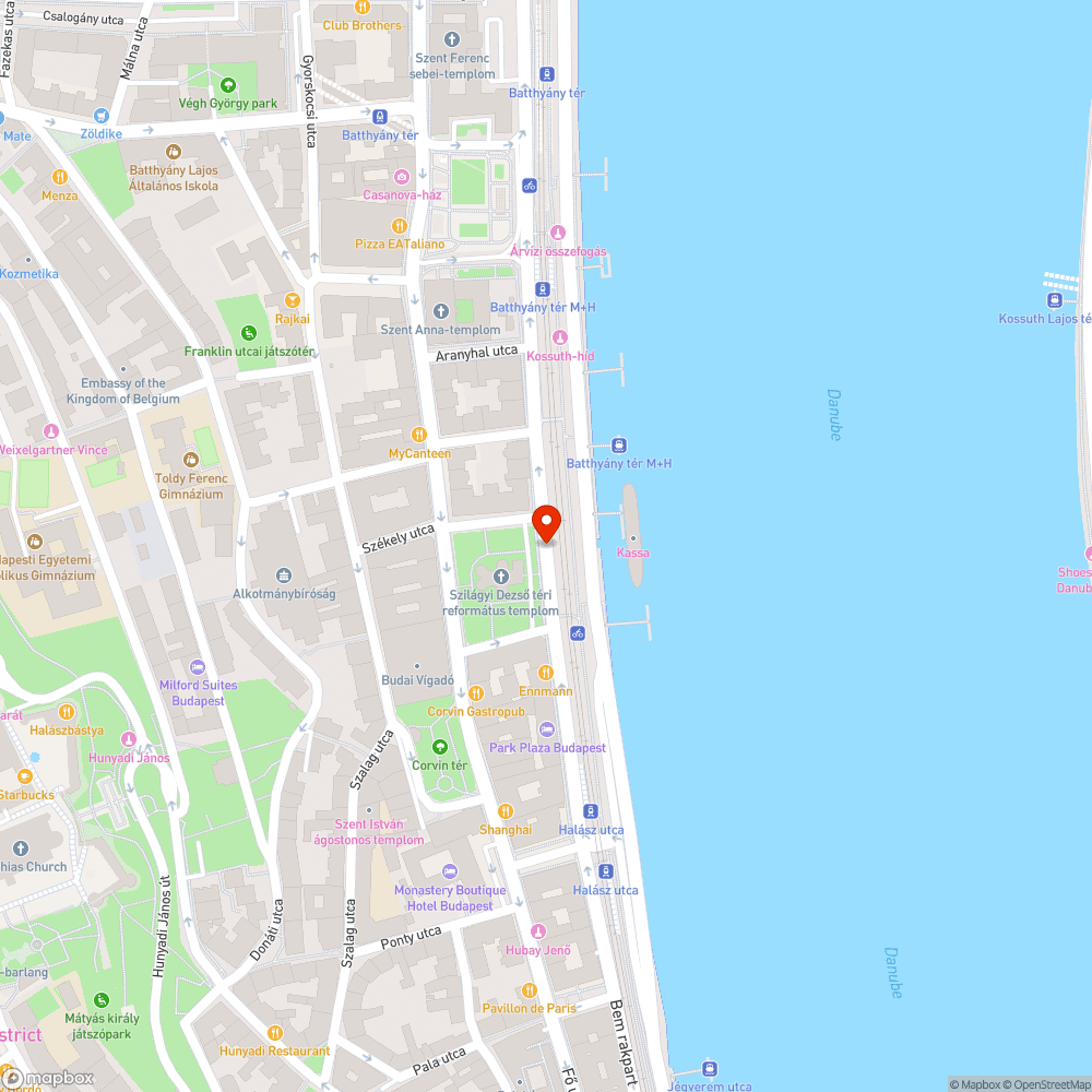 Úthibák bejelentés helye