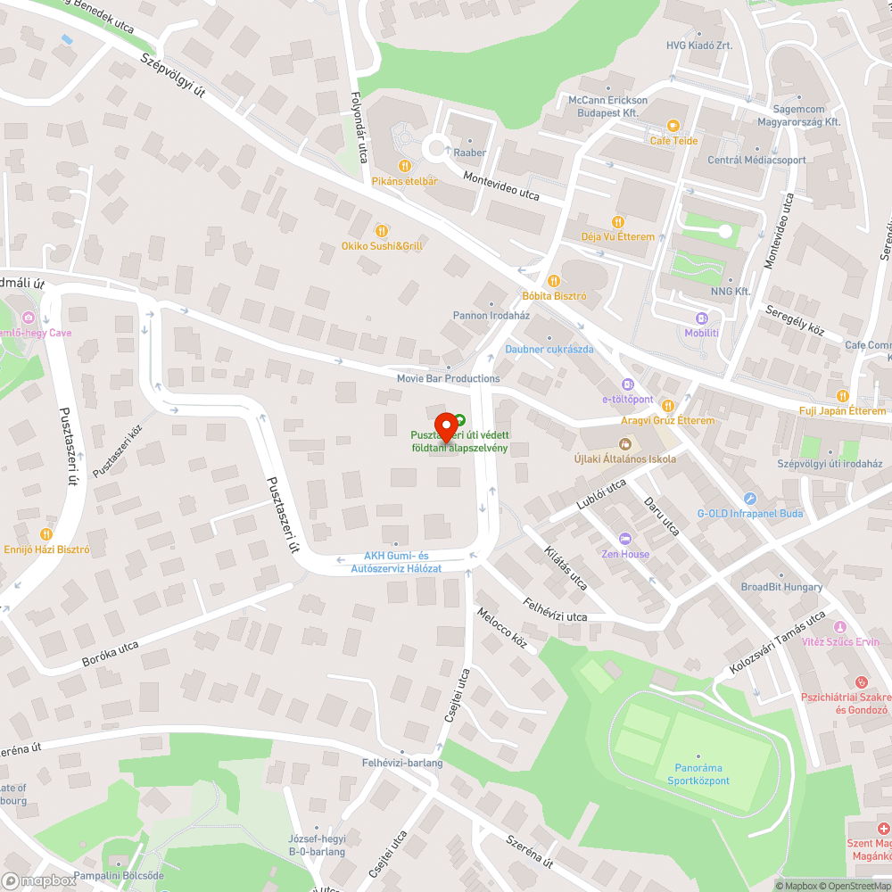 Rossz utcai lámpa bejelentés helye