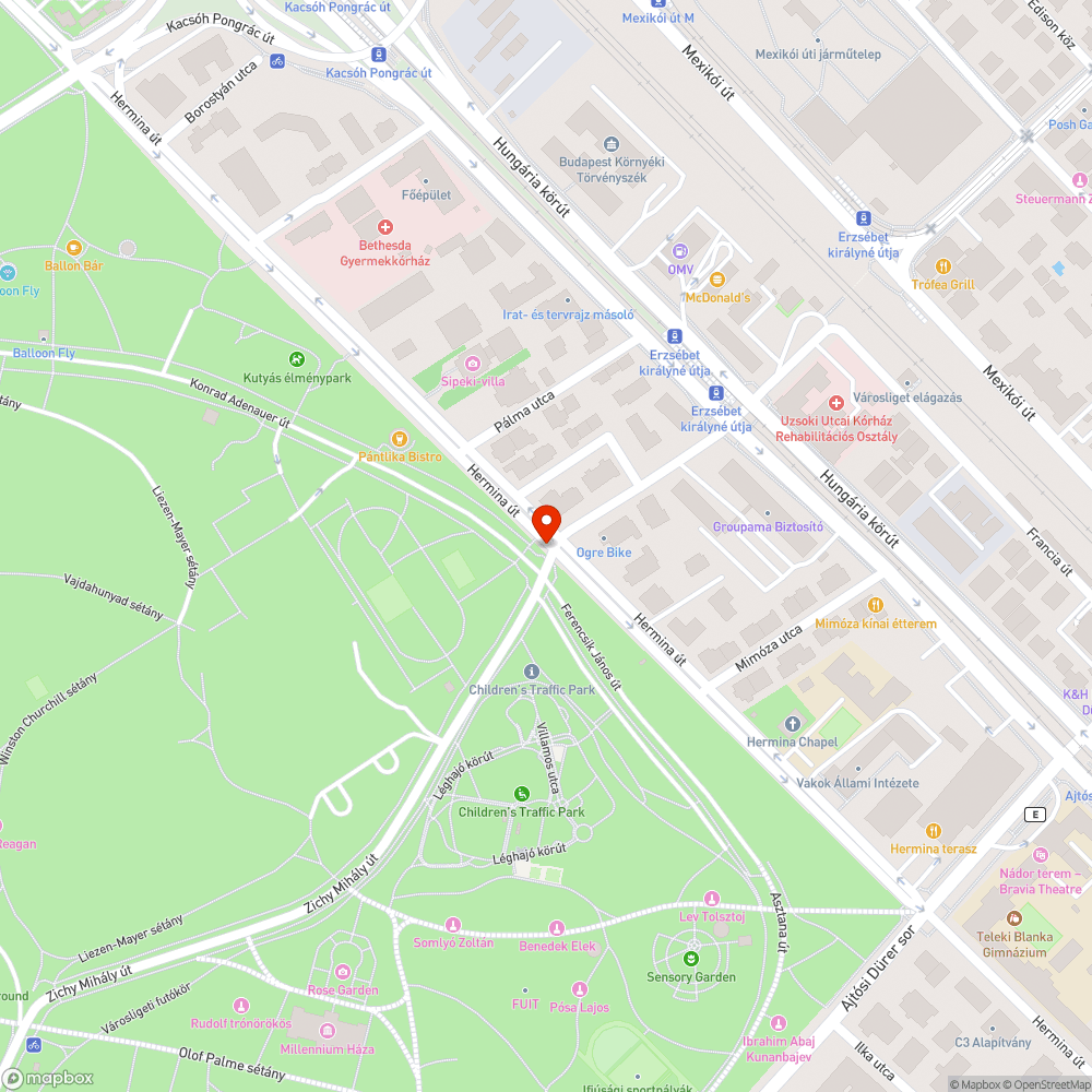 Oszlopcsonk bejelentés helye