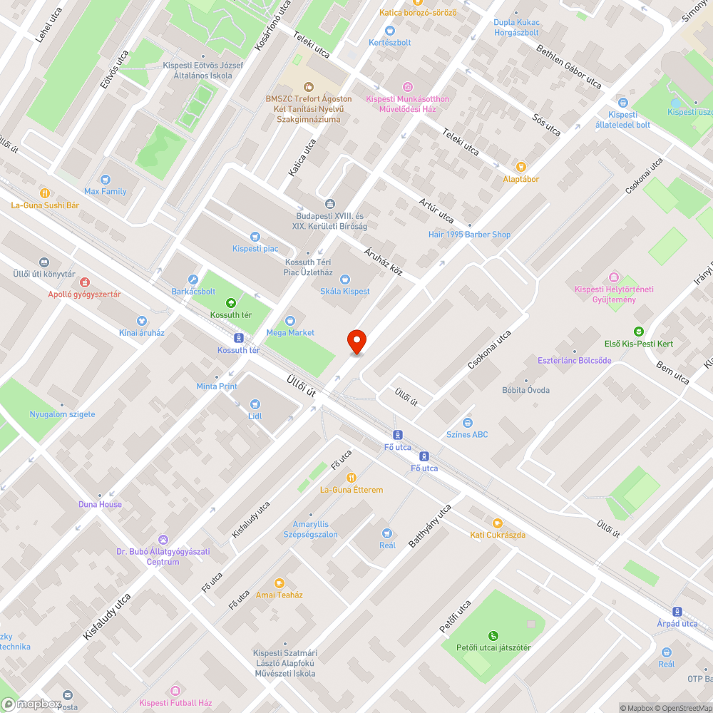 Kiesett kő a falból bejelentés helye