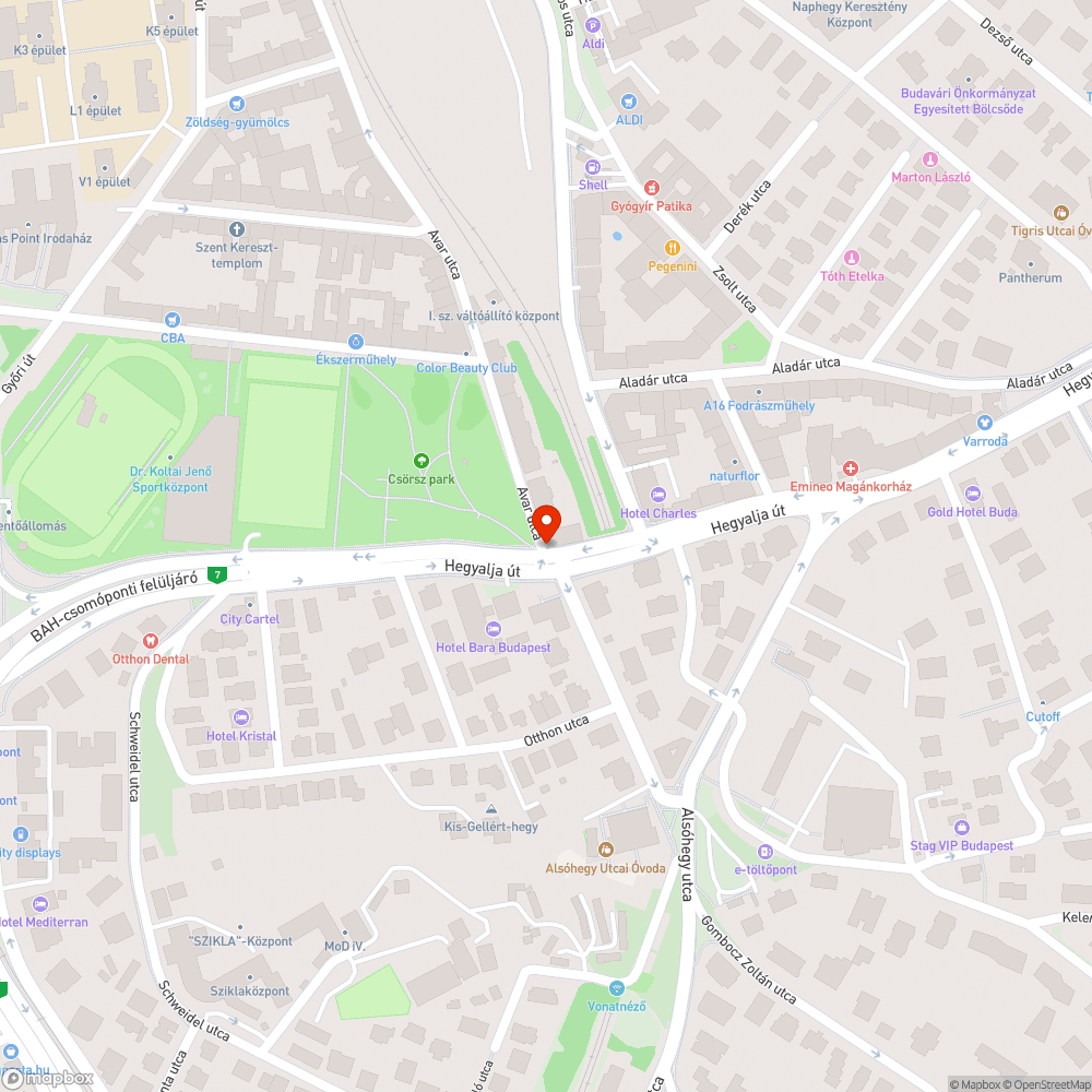 Nem világít a lámpa a zebrénál bejelentés helye