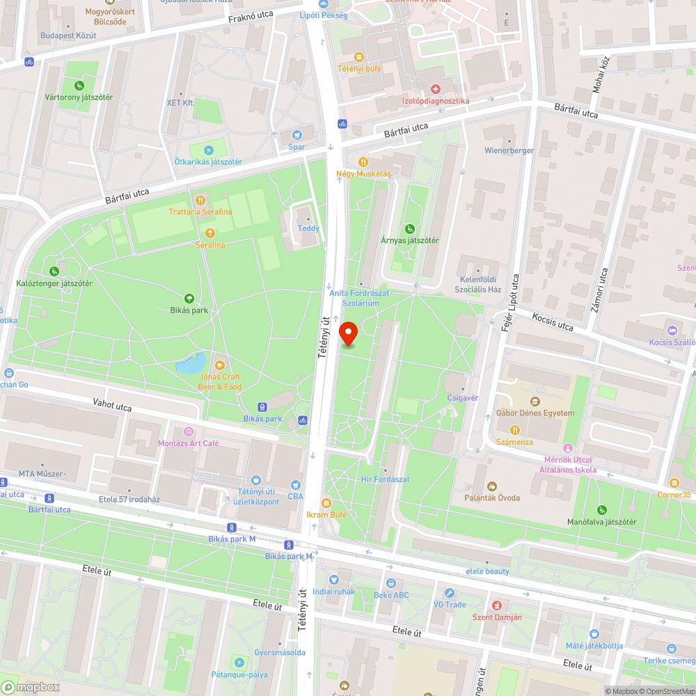 Fenyőfa bejelentés helye