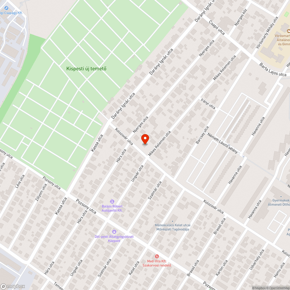 Erős csatornaszag több utcán bejelentés helye