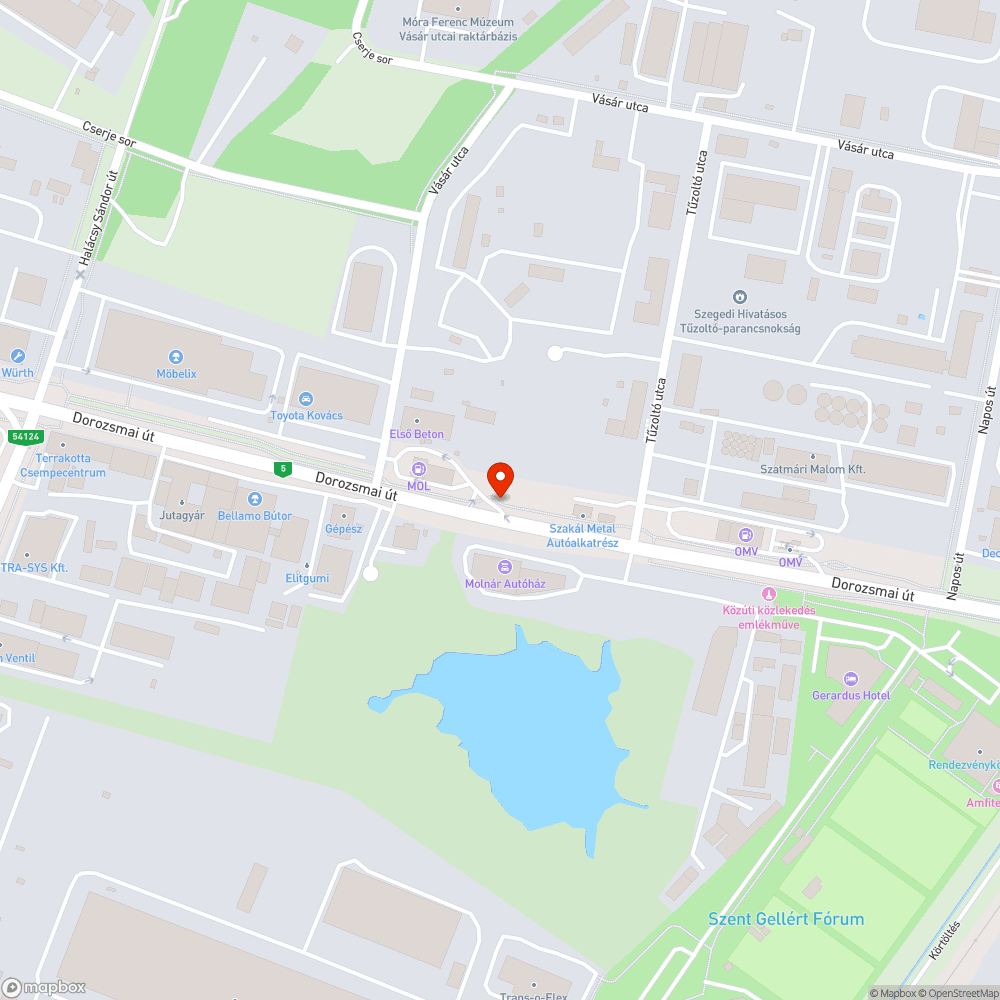 Elhasználódott KRESZ tábla bejelentés helye