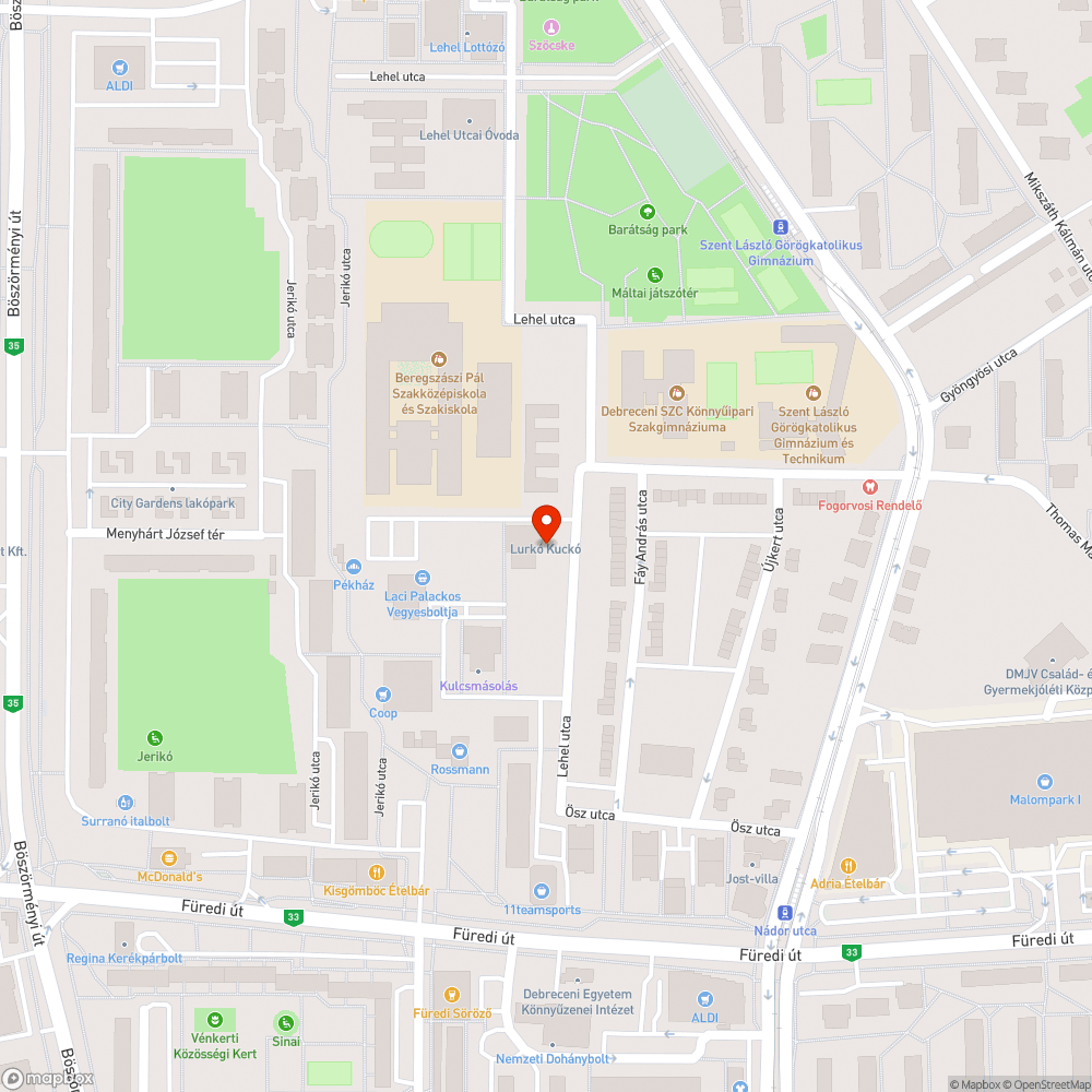 Ritkítás után otthagyott faágak bejelentés helye