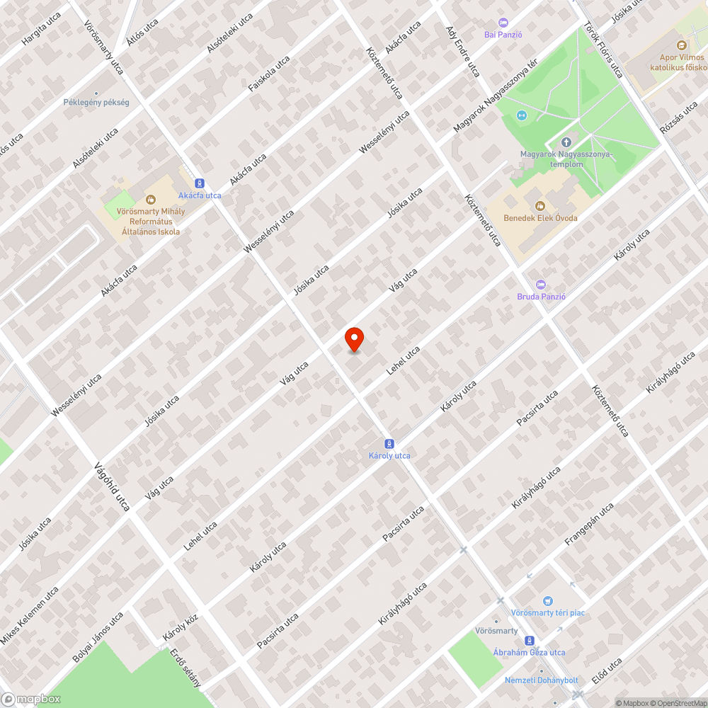 Elhagyott Skoda bejelentés helye