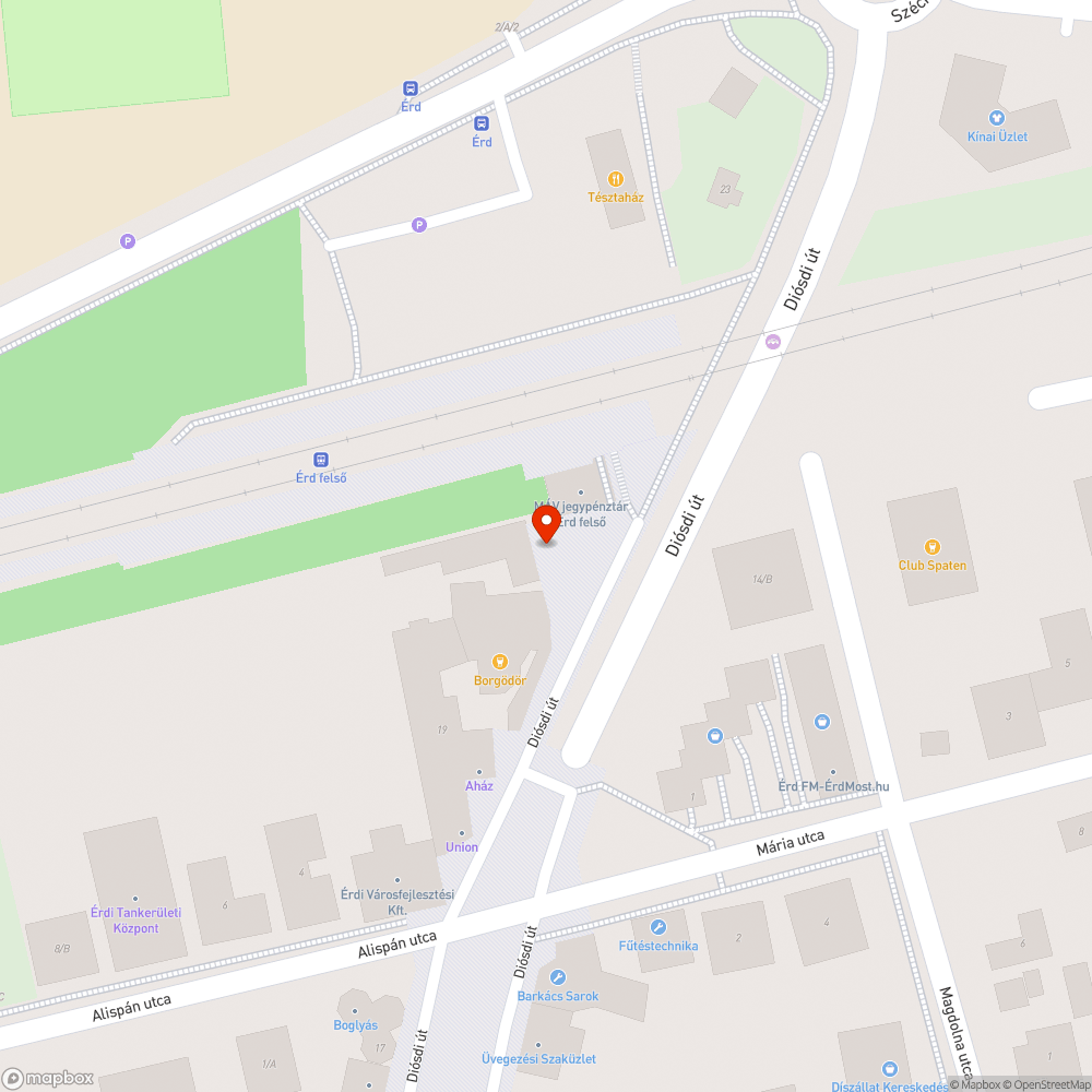 Szemét a kerékpártároló tetején bejelentés helye