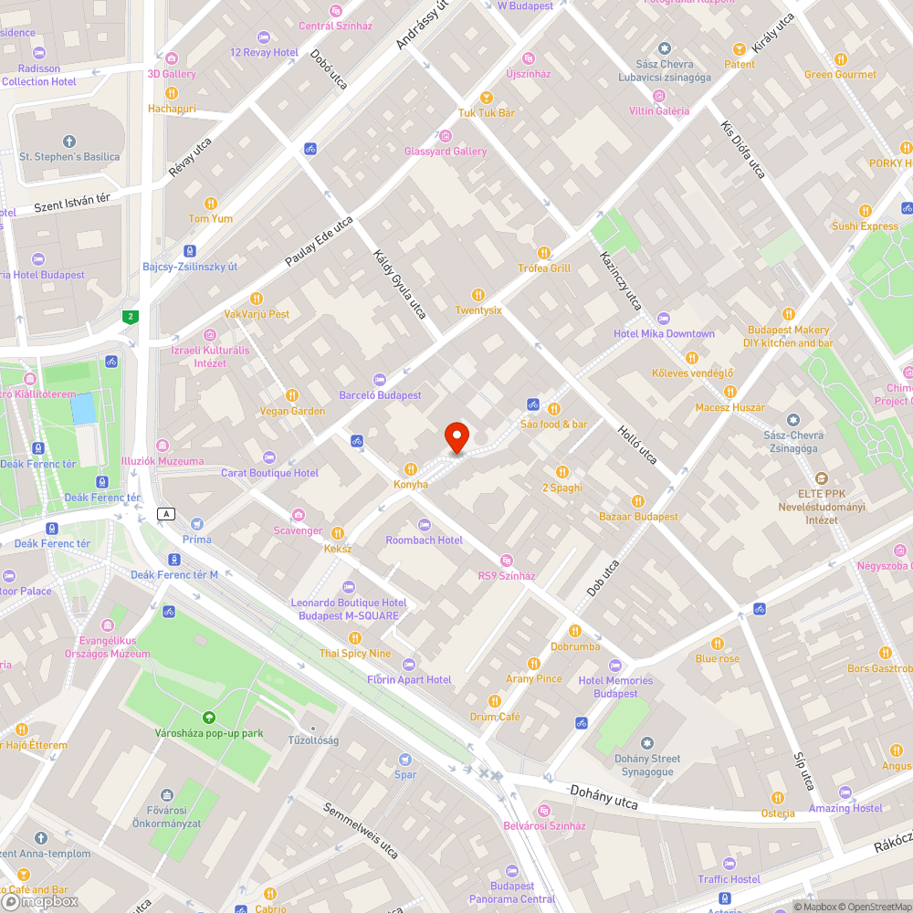 Összefirkált növényládák bejelentés helye