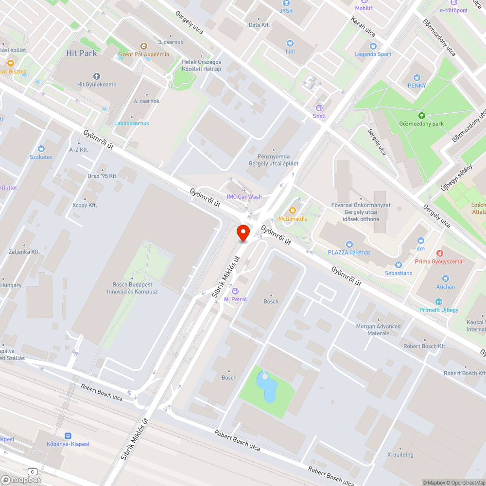 Megállni tilos tábla kihelyezése bejelentés helye