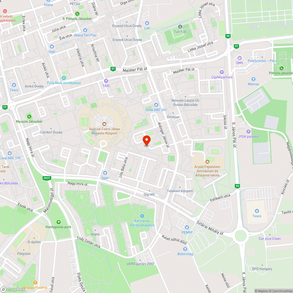 Szabálytalan parkolás -  "tuning autora sem jár 3 hely" bejelentés helye