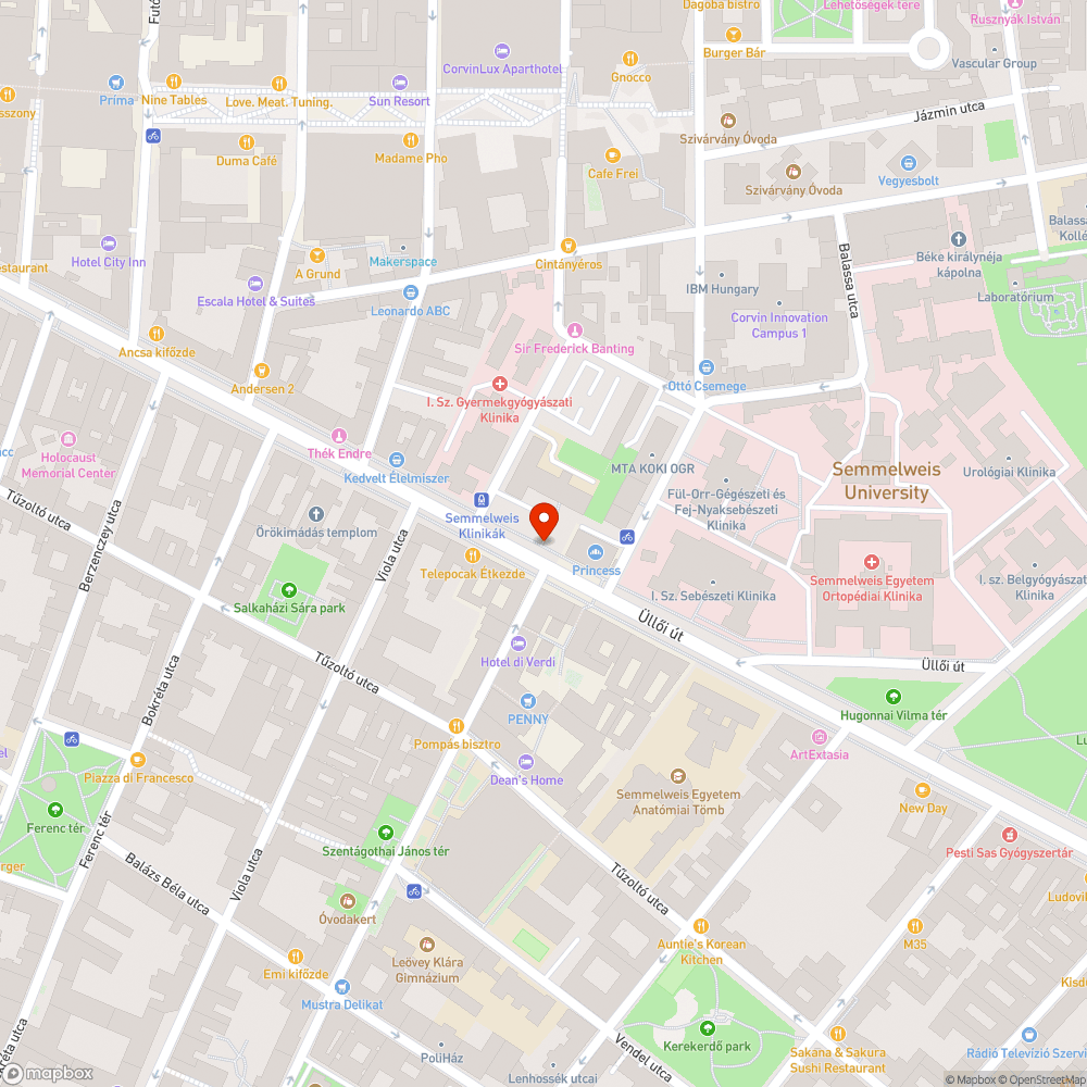 Torlódás a kereszteződésben bejelentés helye