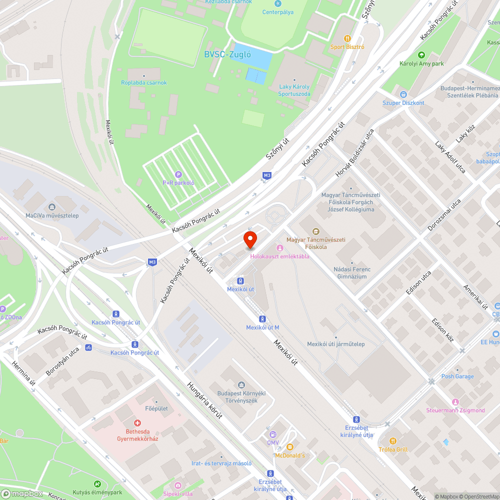 Rendszám nélküli roncs bejelentés helye