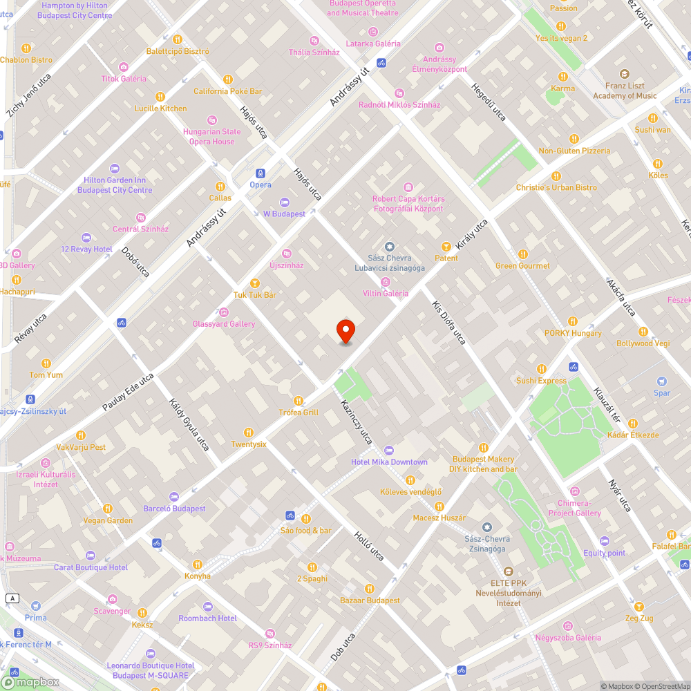 Király utcai építkezések miatt nem lehet biztonságosan közlekedni bejelentés helye