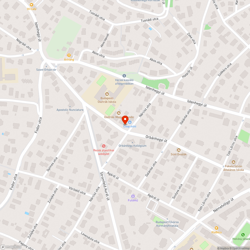 Szabálytalan és balesetveszélyes parkolás a járdára bejelentés helye