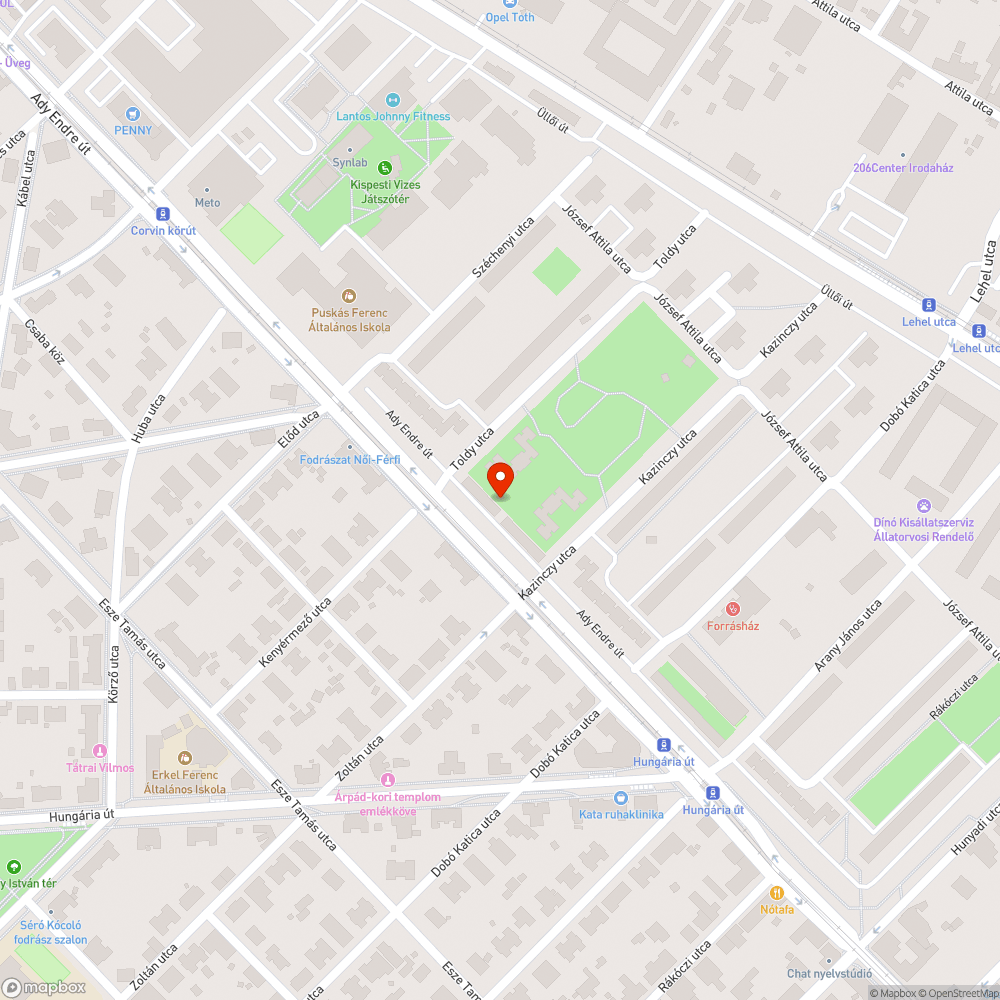 Szeméthalom bejelentés helye