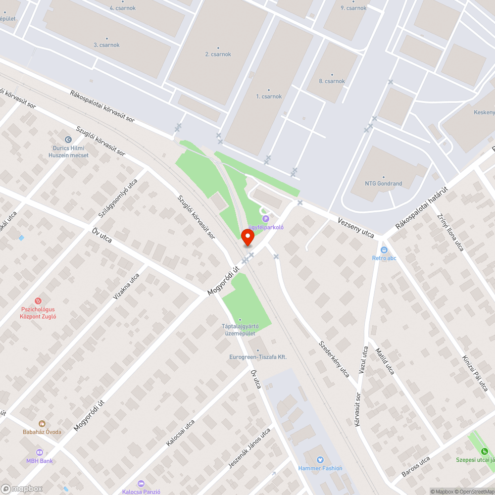 Járda kialakítása bejelentés helye