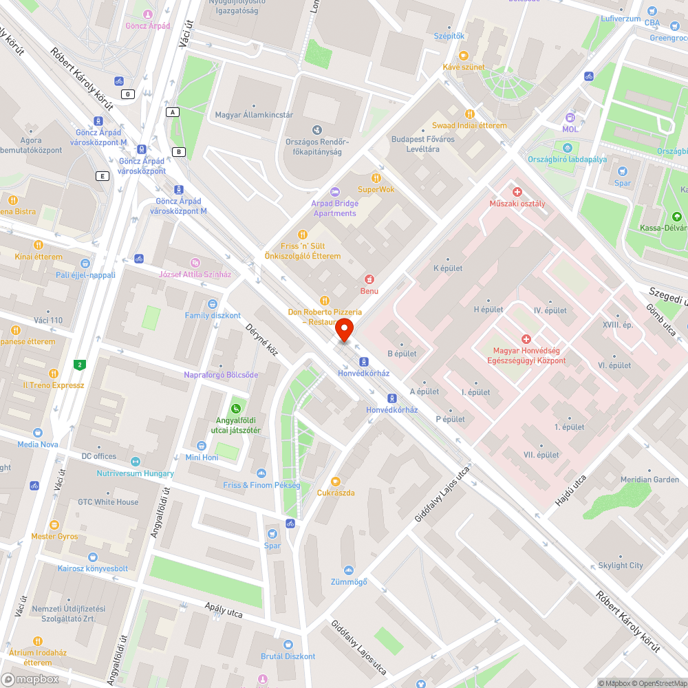 Szabálytalan forgalmas bringaút lezárás bejelentés helye